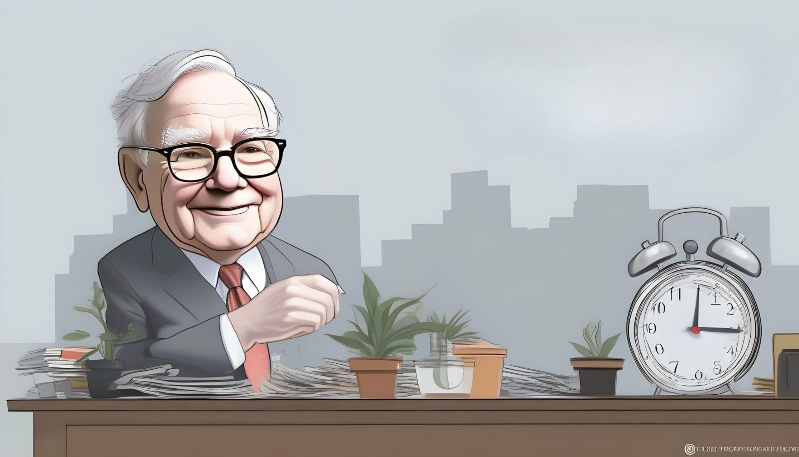 Warren Buffett on buying time AI