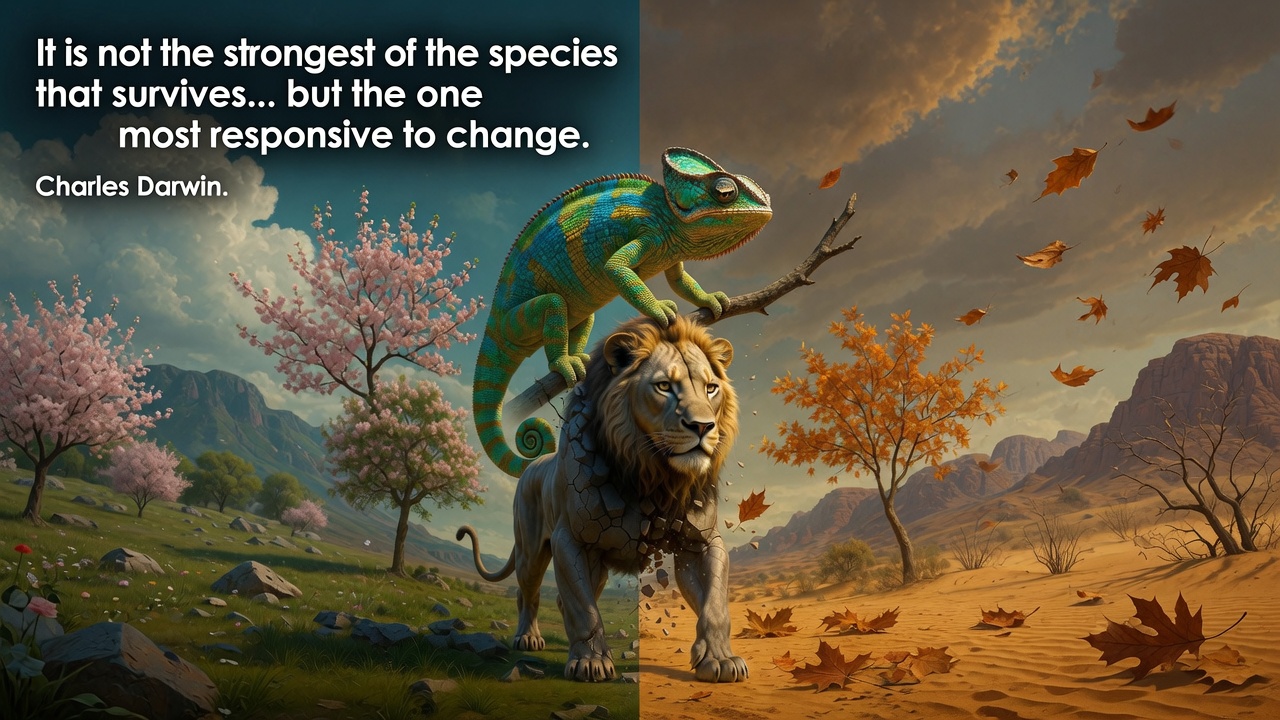 Those that adapt to change survive