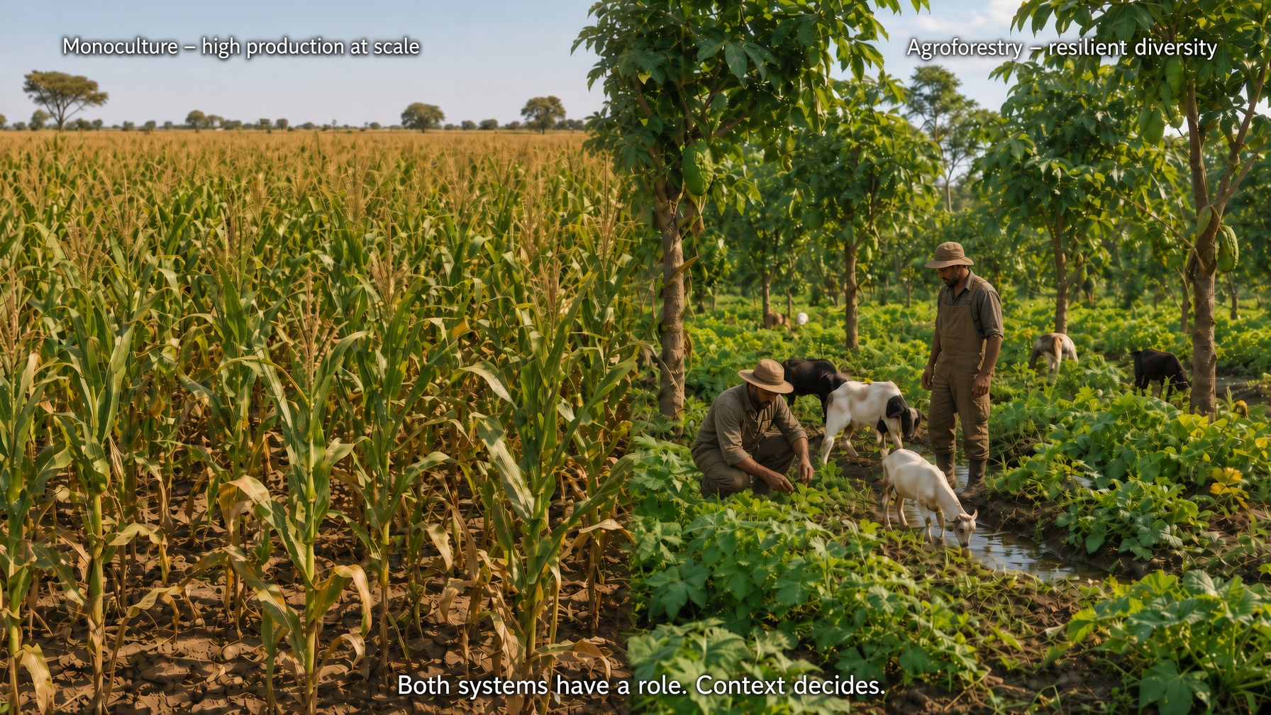 Climate change projects that use time-tested common sense to feed the world